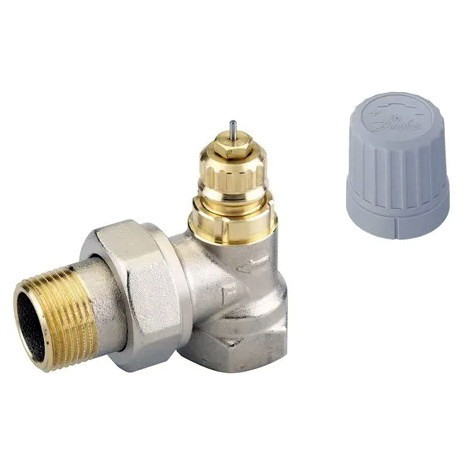 Комплект терморегулирующего оборудования Danfoss RTR-G / RTR 7091 ДУ-20 мм угловой, для однотрубной системы Комплект терморегулирующего оборудования Danfoss RTR-G / RTR 7091 ДУ-20 мм угловой, для однотрубной системы