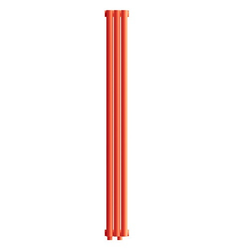 Стальной трубчатый радиатор отопления Empatiko Takt L1-112-1750 Scarlet Red Стальной трубчатый радиатор отопления Empatiko Takt L1-112-1750 Scarlet Red