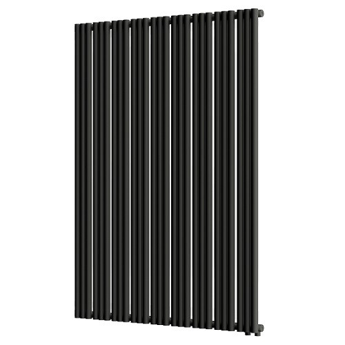 Стальной трубчатый радиатор отопления Empatiko Takt R1-1072-2000 Coal Black
