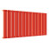 Стальной трубчатый радиатор отопления Empatiko Takt S1-1552-500 Scarlet Red