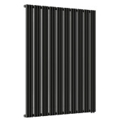 Стальной трубчатый радиатор отопления Empatiko Takt R1-1192-2000 Coal Black