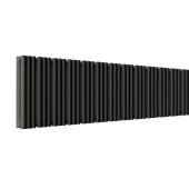 Стальной трубчатый радиатор отопления Empatiko Takt S2-1672-300 Coal Black  Стальной трубчатый радиатор отопления Empatiko Takt S2-1672-300 Coal Black