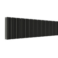Стальной трубчатый радиатор отопления Empatiko Takt S2-1672-300 Coal Black  Стальной трубчатый радиатор отопления Empatiko Takt S2-1672-300 Coal Black