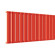 Стальной трубчатый радиатор отопления Empatiko Takt S1-1672-500 Scarlet Red