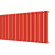Стальной трубчатый радиатор отопления Empatiko Takt S1-1672-500 Scarlet Red