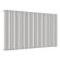 Стальной трубчатый радиатор отопления Empatiko Takt R1-1432-500 Cream Grey