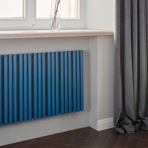 Стальной трубчатый радиатор отопления Empatiko Takt L1-1072-1750 Evening Blue Стальной трубчатый радиатор отопления Empatiko Takt L1-1072-1750 Evening Blue