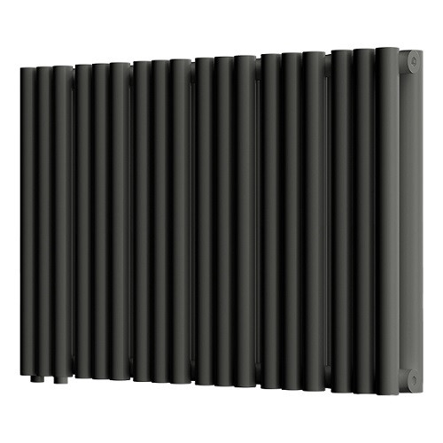 Стальной трубчатый радиатор отопления Empatiko Takt LR2-712-300 Coal Black