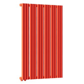 Стальной трубчатый радиатор отопления Empatiko Takt L1-712-1750 Scarlet Red Стальной трубчатый радиатор отопления Empatiko Takt L1-712-1750 Scarlet Red