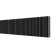 Стальной трубчатый радиатор отопления Empatiko Takt S2-1912-300 Coal Black 