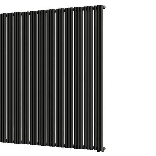 Стальной трубчатый радиатор отопления Empatiko Takt R1-1552-2000 Coal Black
