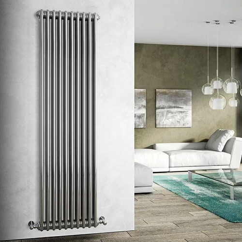 Стальной трубчатый радиатор отопления IRSAP TESI 21800 T30 8 секций, серый Манхэттен