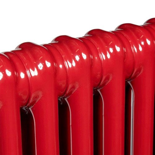 Стальной трубчатый радиатор отопления IRSAP TESI 21800 T30 6 секций, красный