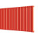 Стальной трубчатый радиатор отопления Empatiko Takt R1-2032-500 Scarlet Red