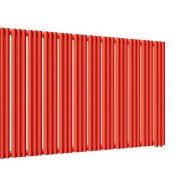 Стальной трубчатый радиатор отопления Empatiko Takt R1-2032-500 Scarlet Red