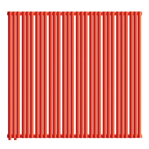 Стальной трубчатый радиатор отопления Empatiko Takt L1-1192-1750 Scarlet Red Стальной трубчатый радиатор отопления Empatiko Takt L1-1192-1750 Scarlet Red