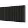 Стальной трубчатый радиатор отопления Empatiko Takt S2-1672-500 Coal Black 