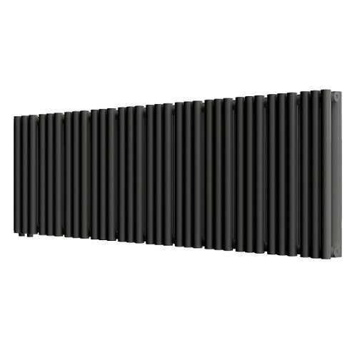 Стальной трубчатый радиатор отопления Empatiko Takt LR2-1312-300 Coal Black Стальной трубчатый радиатор отопления Empatiko Takt LR2-1312-300 Coal Black