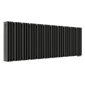 Стальной трубчатый радиатор отопления Empatiko Takt LR2-1312-300 Coal Black Стальной трубчатый радиатор отопления Empatiko Takt LR2-1312-300 Coal Black