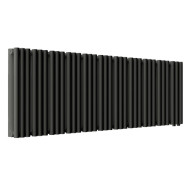 Стальной трубчатый радиатор отопления Empatiko Takt LR2-1312-300 Coal Black Стальной трубчатый радиатор отопления Empatiko Takt LR2-1312-300 Coal Black