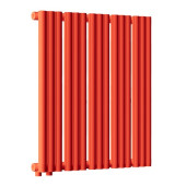 Стальной трубчатый радиатор отопления Empatiko Takt L1-592-500 Scarlet Red