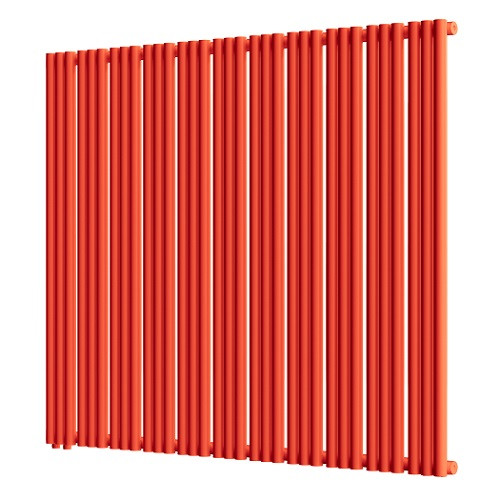 Стальной трубчатый радиатор отопления Empatiko Takt L1-1312-1750 Scarlet Red