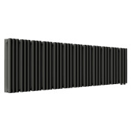 Стальной трубчатый радиатор отопления Empatiko Takt LR2-1432-300 Coal Black Стальной трубчатый радиатор отопления Empatiko Takt LR2-1432-300 Coal Black