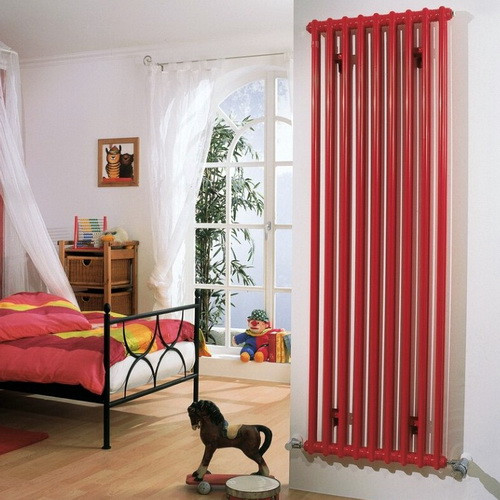 Стальной трубчатый радиатор отопления IRSAP TESI 21800 T30 10 секций, красный