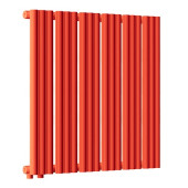 Стальной трубчатый радиатор отопления Empatiko Takt L1-712-500 Scarlet Red