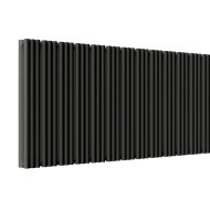 Стальной трубчатый радиатор отопления Empatiko Takt S2-1912-500 Coal Black  Стальной трубчатый радиатор отопления Empatiko Takt S2-1912-500 Coal Black