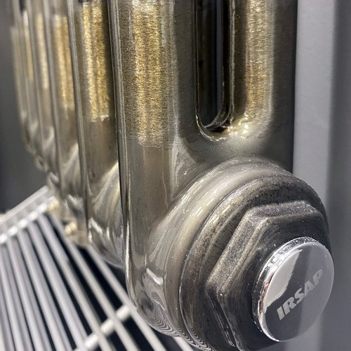 Стальной трубчатый радиатор отопления IRSAP TESI 21800 T30 6 секций, TR, прозрачный лак Стальной трубчатый радиатор отопления IRSAP TESI 21800 T30 6 секций, TR, прозрачный лак