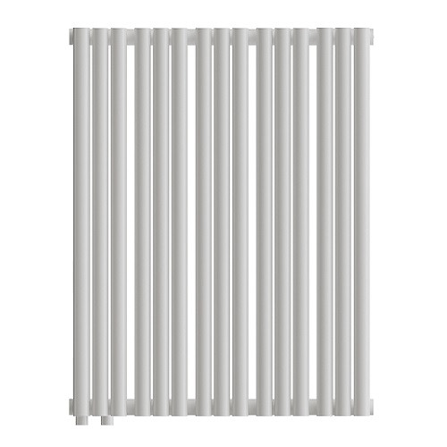 Стальной трубчатый радиатор отопления Empatiko Takt L1-592-500 Cream Grey