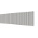 Стальной трубчатый радиатор отопления Empatiko Takt S2-2032-300 Cream Grey