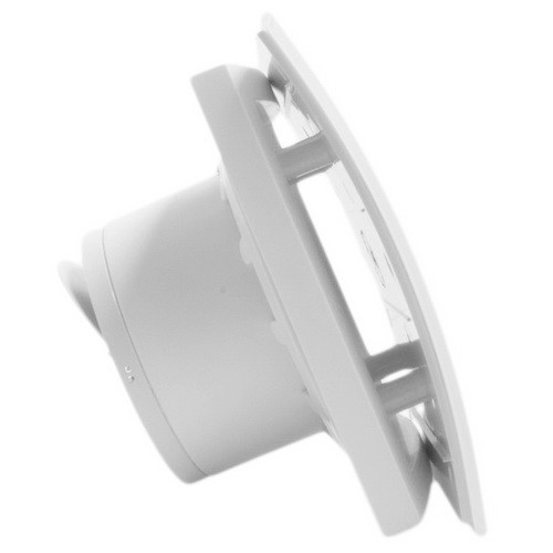 Бытовой вентилятор MMotors JSC MM-P UE 100, сверхтихий, стекло гнутое, белый глянец