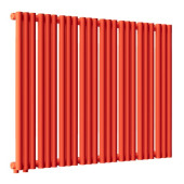 Стальной трубчатый радиатор отопления Empatiko Takt L1-952-500 Scarlet Red