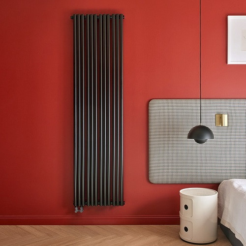 Стальной трубчатый радиатор отопления Empatiko Takt L1-832-2000 Coal Black Стальной трубчатый радиатор отопления Empatiko Takt L1-832-2000 Coal Black