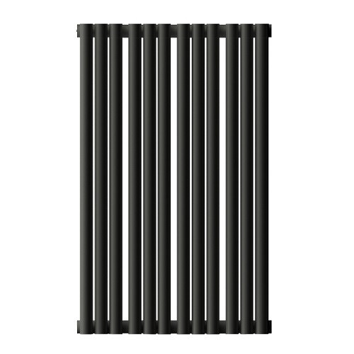 Стальной трубчатый радиатор отопления Empatiko Takt S2-472-500 Coal Black  Стальной трубчатый радиатор отопления Empatiko Takt S2-472-500 Coal Black